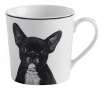 Home&you Стаканчик Frenchie 330 мл, белый - фото