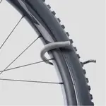 Пара больших крючков Delta Cycle, Silver/Red - фото 2