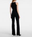 Лого комбинезон Courrèges, черный - фото 3