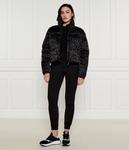 Толстовка женская Ea7 свободного кроя, черный - фото 2