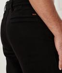Брюки-чиносы Boss Orange Tapered Fit, черный - фото 4