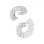 Swarovski Серьги-кольца «Матрица» - фото 5