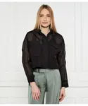 Куртка Cropped fit Pinko, черный - фото