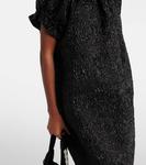 Собранное платье миди Simone Rocha, Black - фото 5