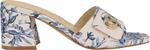 GUESS womens Gallai, Light Blue Floral 450 - фото 4