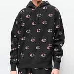 Толстовка унисекс Champion, цвет Black (LDL) - фото 3