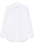 Brioni рубашка на пуговицах, белый - фото