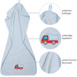 Полотенце автомобильное, светло-синий - фото