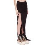 Трикотажное платье женское черное Rick Owens Drkshdw - фото 4