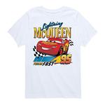 Футболка с рисунком «Тачки» Disney/Pixar Lightning McQueen Boys 8–20 Fast Disney / Pixar, белый - фото