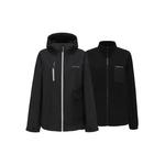 MOLY VIVI Мужская и женская куртка софтшелл, Classic Black (Attack Edition) - фото 6