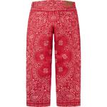 Джинсы-бананы джаккард Supreme, синий - фото 6