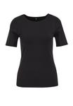 Футболка WE Fashion Basic T-shirt, Black - фото 5