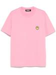 Футболка с логотипом BARROW, розовый - фото