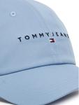 Бейсболка Linear Logo 6 Panel AW0AW16868 Tommy Jeans, голубой - фото 3