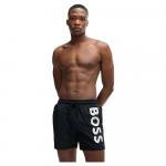 Шорты для плавания BOSS Octopus, черный - фото