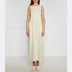 Платье Max&Co. с добавлением льна, экрю - фото