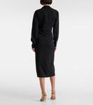 Платье-халат Райт Veronica Beard, черный - фото 3