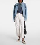 Футболка Adine из хлопкового джерси Agolde, Windstorm - фото 2