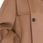 MaxMara Двубортная куртка с длинными рукавами, Brown - фото 7