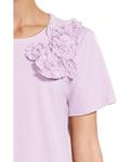 Топ Lilly Pulitzer Clairmont Rosette Knit Top, цвет Water Hyacinth - фото 4