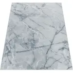 Ковер Paco Home "Marble 246", прямоугольный, короткий ворс, современный дизайн под мрамор, гостиная, спальня 120х160 см, серый - фото 2