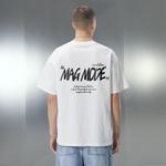 Футболка унисекс Magmode, черная белая - фото 6