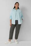 Блуза s.Oliver Button-down blouse, Helles Türkis/Light Blue - фото 2