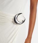 Платье-халат Talia Staud, слоновая кость - фото 5