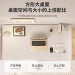 Компьютерный стол Oren Ford Aolunfute 120x60 см угловой кремово-белый с белой рамой - фото 2