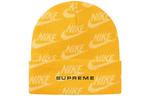 Supreme Вязаная шапка Nike Jacquard, Black - фото 3
