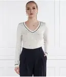 Свитер Regular fit Guess Jeans, белый - фото 3