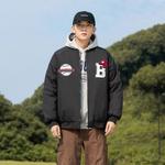 Пуховик Unisex Baseball Collar Thickened ZIAREL, хаки - фото 6