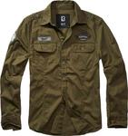 Винтажная рубашка Луиса Brandit, оливковое - фото