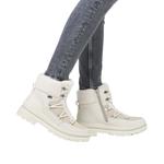 Ботинки на шнуровке REMONTE, Wool white - фото 2