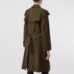Женские тренчи Burberry, цвет Deep army khaki - фото 3