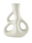 Ваза "Three Ears" 21 см x 9 см Polspotten, белый - фото