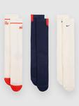 Носки Nike Ed Pl Csh Crew 3P 144 WGFX Socken, sail/midnight navy/picant - фото