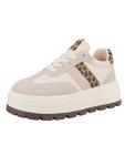 Кроссовки на шнуровке Ital-Design, бежевый - фото