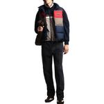 Стеганый жилет с логотипом EMPORIO ARMANI, синий - фото 4