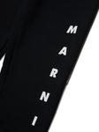 Брюки с логотипом Marni Kids, черный - фото 4
