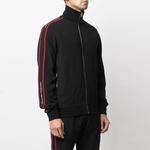 Alexander McQueen Куртка с логотипом Track, Black - фото 5