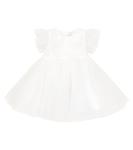 Детское платье из тюля Monnalisa, белый - фото