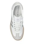 Кроссовки adidas Samba OG "Белый/Серебристый Металлик/Серый" - фото 4