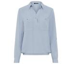 Блузка с воротником Olsen, Blue haze - фото 2