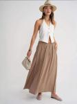 MixRay Юбка в цвете camel - фото