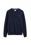 Джемпер SUPERFINE CREW NECK GANT, синий - фото 5