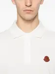 Рубашка поло с логотипом Moncler, белый - фото 5