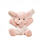 Плюшевая кукла Cute Bruh Elephant LALABABY, розовый - фото
