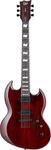 Электрогитара ESP LTD VIPER-1000 Mahogany Electric Guitar, See Thru Black Cherry - фото 2